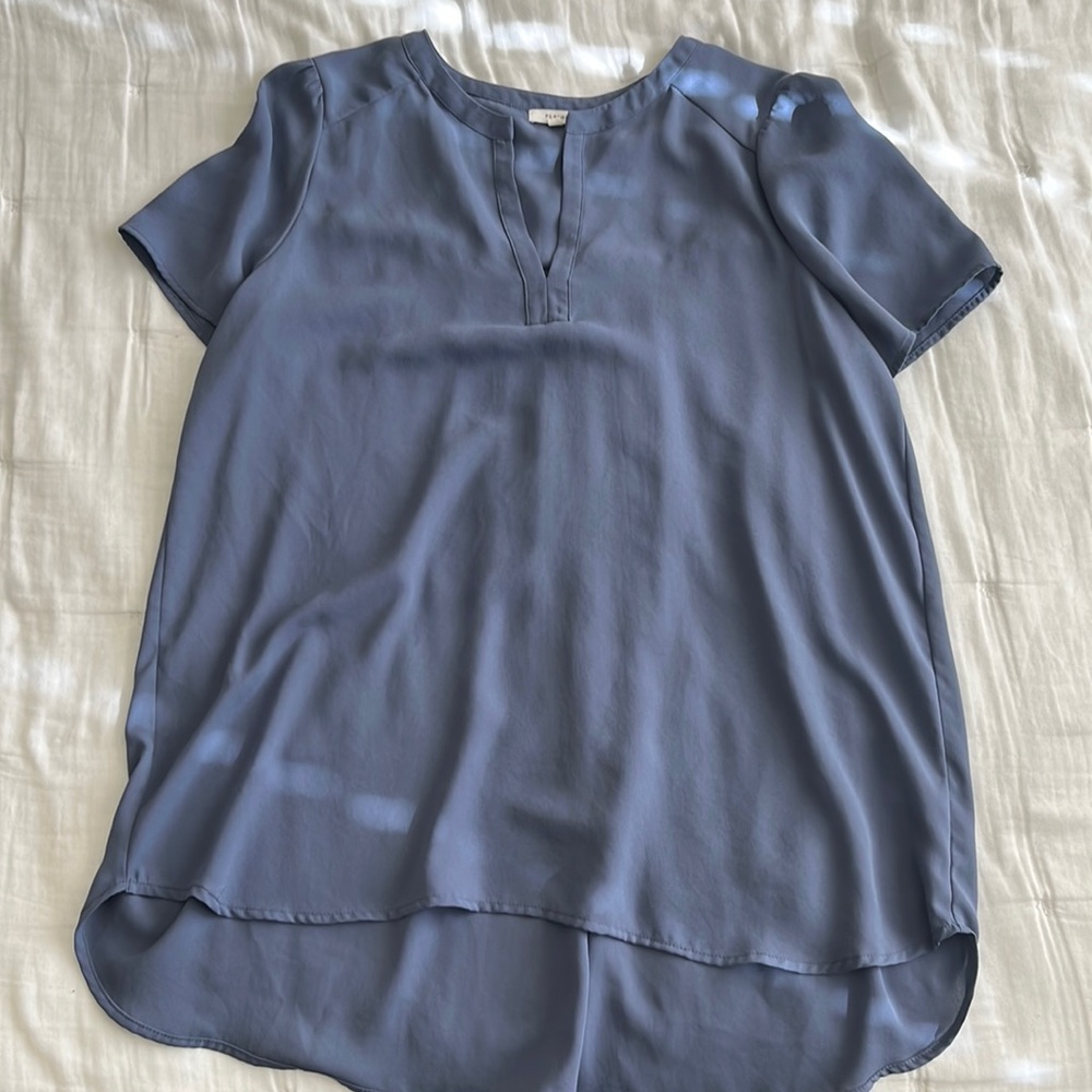 Purple woman’s blouse